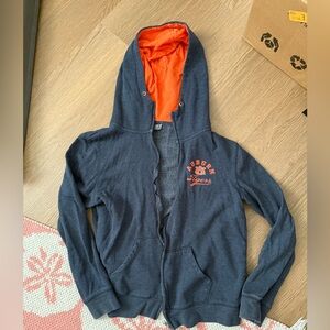 Auburn Navy and Orange Hoodie
